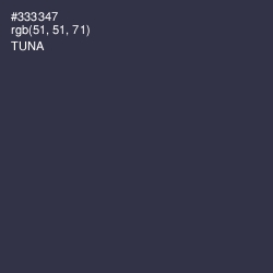 #333347 - Tuna Color Image