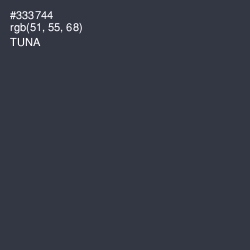 #333744 - Tuna Color Image