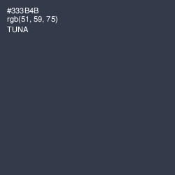 #333B4B - Tuna Color Image