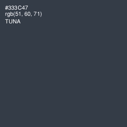 #333C47 - Tuna Color Image