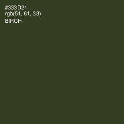 #333D21 - Birch Color Image