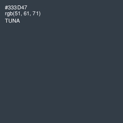 #333D47 - Tuna Color Image
