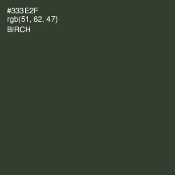 #333E2F - Birch Color Image
