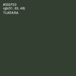 #333F30 - Tuatara Color Image