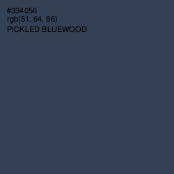 #334056 - Pickled Bluewood Color Image