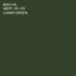 #33412A - Lunar Green Color Image