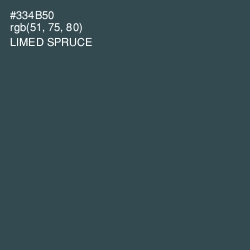 #334B50 - Limed Spruce Color Image