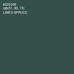 #33504B - Limed Spruce Color Image