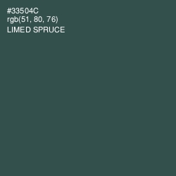 #33504C - Limed Spruce Color Image