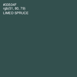 #33504F - Limed Spruce Color Image