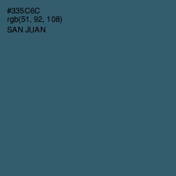 #335C6C - San Juan Color Image