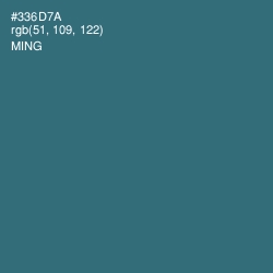 #336D7A - Ming Color Image