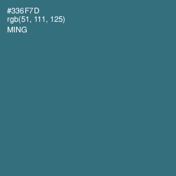 #336F7D - Ming Color Image