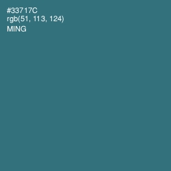 #33717C - Ming Color Image