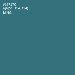 #33727C - Ming Color Image