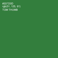 #337D3D - Tom Thumb Color Image