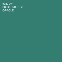 #337D71 - Oracle Color Image