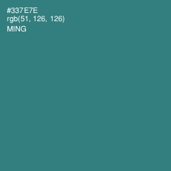 #337E7E - Ming Color Image