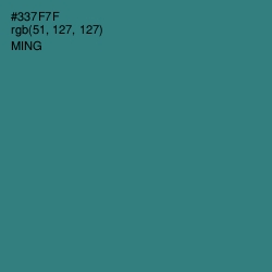 #337F7F - Ming Color Image