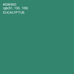 #33856D - Eucalyptus Color Image