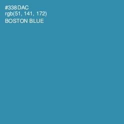 #338DAC - Boston Blue Color Image
