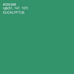 #33936B - Eucalyptus Color Image