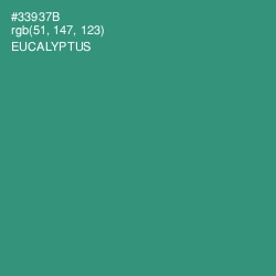 #33937B - Eucalyptus Color Image