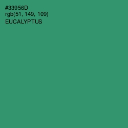 #33956D - Eucalyptus Color Image