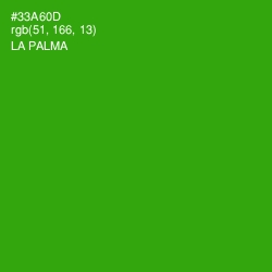 #33A60D - La Palma Color Image