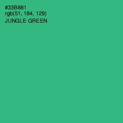 #33B881 - Jungle Green Color Image