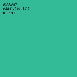 #33BA97 - Keppel Color Image