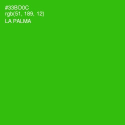 #33BD0C - La Palma Color Image