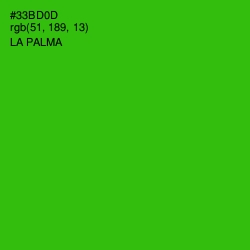 #33BD0D - La Palma Color Image