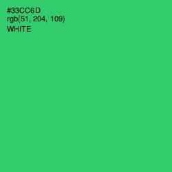 #33CC6D - Malachite Color Image
