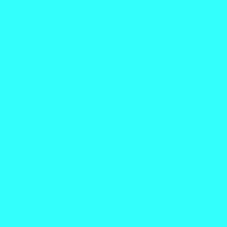 #33FFFD - Cyan / Aqua Color Image