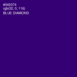 #340074 - Blue Diamond Color Image