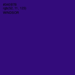 #340B7B - Windsor Color Image