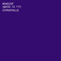 #340C6F - Christalle Color Image