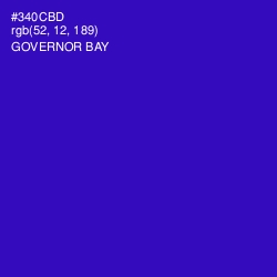 #340CBD - Governor Bay Color Image