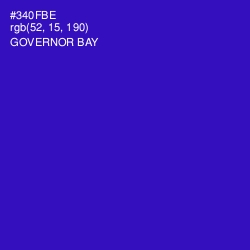 #340FBE - Governor Bay Color Image