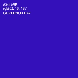 #3410BB - Governor Bay Color Image