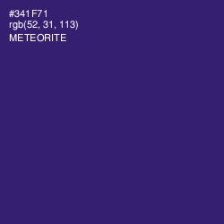 #341F71 - Meteorite Color Image