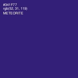 #341F77 - Meteorite Color Image