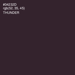 #34232D - Thunder Color Image