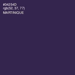 #34254D - Martinique Color Image