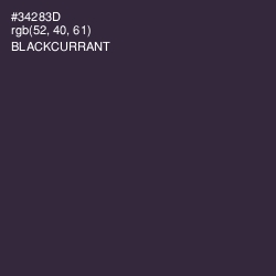 #34283D - Blackcurrant Color Image
