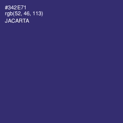 #342E71 - Jacarta Color Image