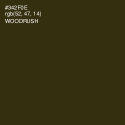 #342F0E - Woodrush Color Image