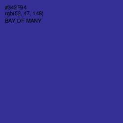 #342F94 - Bay of Many Color Image