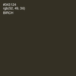 #343124 - Birch Color Image